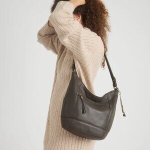 BNWT THE SAK SEQUOIA HOBO SLATE